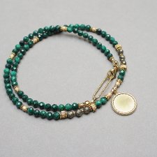 Malachity choker vol. 11 /06.05.26/ naszyjnik - Szlachetna kolekcja