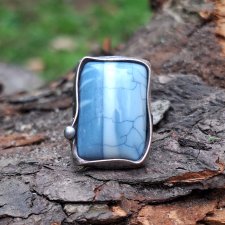 Opal - pierścionek regulowany