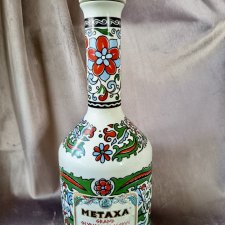 Kolekcjonerska butelka porcelana