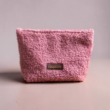 Różowa kosmetyczka MAXI baranek
