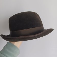 Zamszowy kapelusz Samisch 57