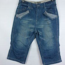 Denim Co męskie spodenki jeans za kolana - W34 / EUR 44 / M