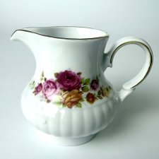 Mlecznik Mitterteich Bavaria Niemiecka Porcelana lata 50/60 Motyw Róż Vintage