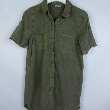 Vero Moda damska bluzka koszula khaki / M