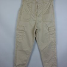 Marks & Spencer spodnie bojówki joggery ecru 12 / 40