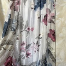 80 % SILK Made in Italy- tunika sukienka delikatna kobieca dwuwarstwowa