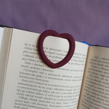 Zakładka do książki serce