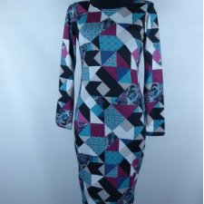 Cherry Couture sukienka midi cienka dzianinka / S