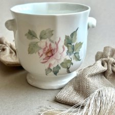 Hadida Flower Pot ❀ڿڰۣ❀ Delikatny wzór - Doniczka.