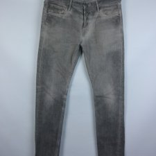 Allsaints męskie szare spodnie jeans / 32