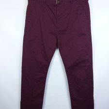 Levi's męskie bawełniane spodnie burgund - W40 / L32