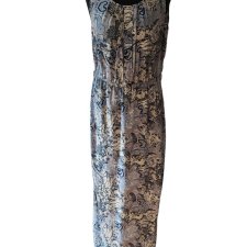 Liliowa sukienka maxi Vero Moda boho