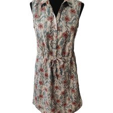 Lniana sukienka Esmara w stylu boho