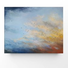 Na niebie-obraz akrylowy formatu 40/50 cm