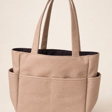 Pojemna shopperka do biura codzienna