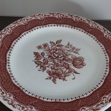 Angielski talerz dekoracyjny  rustykalny styl farmhouse wiejski dom