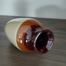 Vintage  ceramiczny wazon  rustykalny styl farmhouse wiejski dom cottagecore