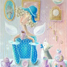 Five o’clock" ("Herbata po angielsku") Giclee