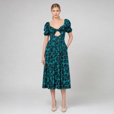 Sukienka w panterkę - Ola Deep Tropic