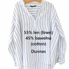 exclusive linen&cotton blouse Dunnes