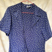 100 % SILK PENNY PLAIN długa Elegancka jedwabna  sukienka długi żakiet