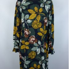 Marks Spencer sukienka z długimi rękawami liście 12 / 40