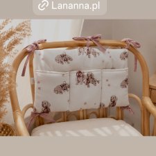 organizer na łóżeczko bambus velvte