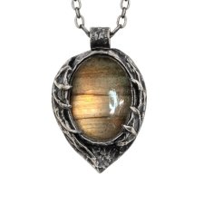 Wisiorek Dragon Wings z labradorytem nr 20