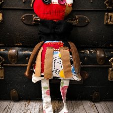 Creepy Patchwork Doll "Nomadka" – lalka z duszą