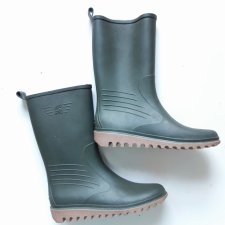 Zielone Kalosze Damskie 38