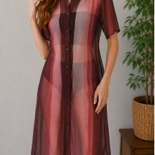 Sukienka True Vintage Narzutka długa Coquette Avant Garde