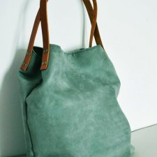 Torba tote XXL -  zieleń