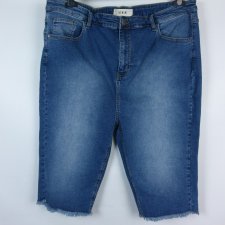 Yours Denim spodenki jeans wysoki stan 22 / 50