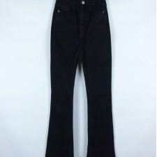 I Saw It First bootcut flare jeans wysoki stan spodnie dżins / 34