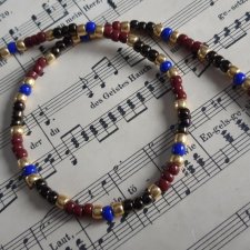 LETNI krótki naszyjnik * kolorowe koraliki * ETNO * FOLK * BOHO * choker