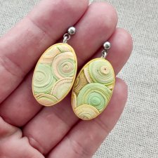 Kolczyki "Promienie Lata" – ręcznie wykonane kolczyki handmade | Kolekcja Letnia