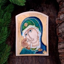 Ceramiczna ikona obraz