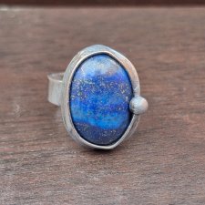 Lapis lazuli - pierścionek regulowany