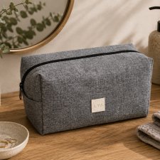 Kosmetyczka męska duża kosmetyczka podróżna wodoodporna saszetka etui organizer jeans