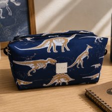 Kosmetyczka męska duża kosmetyczka podróżna wodoodporna saszetka etui organizer dinozaury