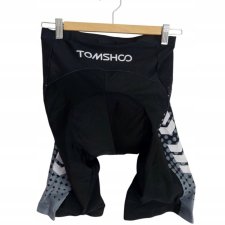 TOMSHOO spodenki rowerowe kolarskie z wkładką M