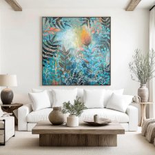 Obraz 570x70cm. Przenikania