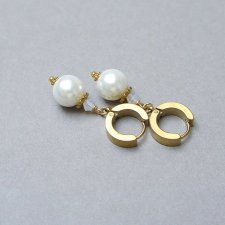 Pearls [white] perły vol. 26 - kolczyki