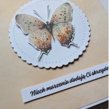 Kartka Pop-Up z Motylami
