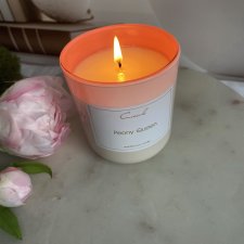 Peony Queen- ekologiczna naturalna świeca sojowa 190 gram (dostępne inne zapachy)