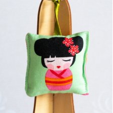 Brelok - Japonka Kokeshi nr 4