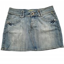 VIGOSS jeansowa spódniczka mini denim 36 S
