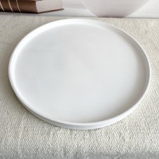 Podstawka/ taca dekoracyjna z gipsu ekologicznego średnica 300mm