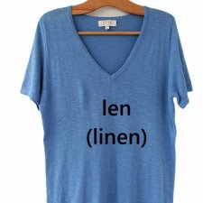 exclusive linen T-shirt