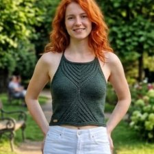 Top Bianka zielony